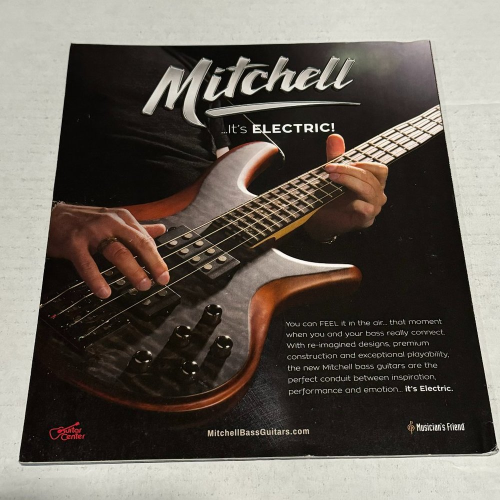 Bass Player Magazine - Paz Lenchantin / Reed Mathis - November 2016 - Picture 2 of 4